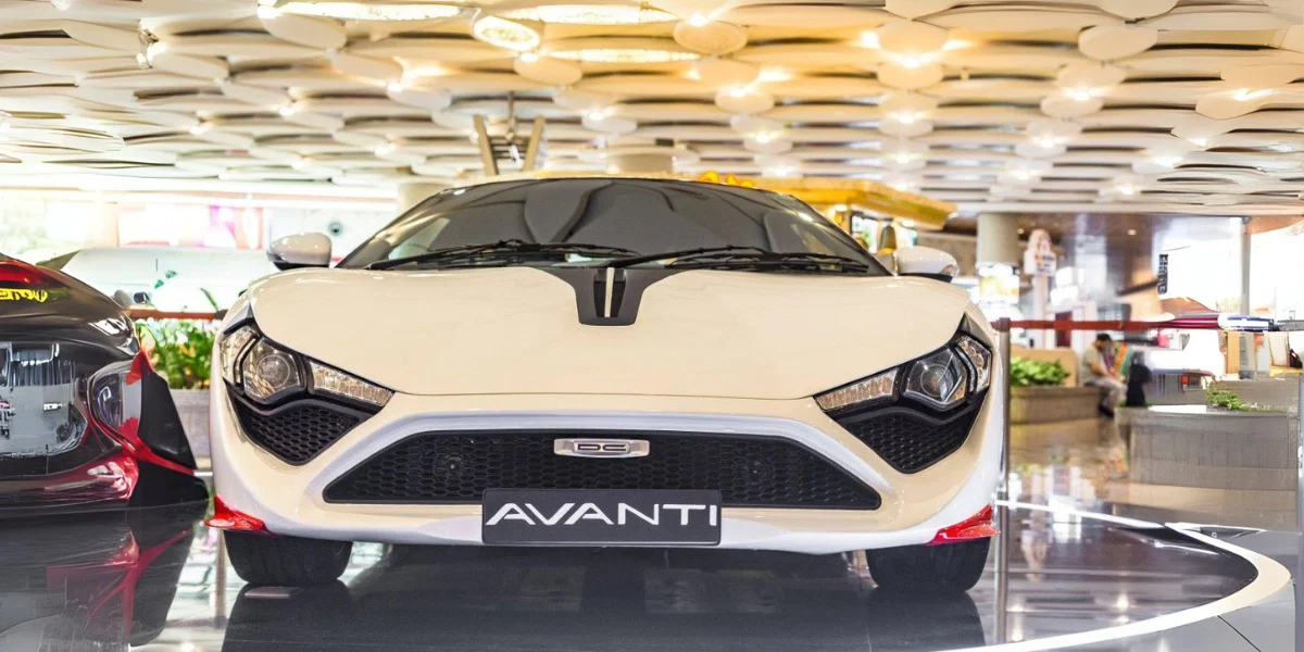 dc avanti car front